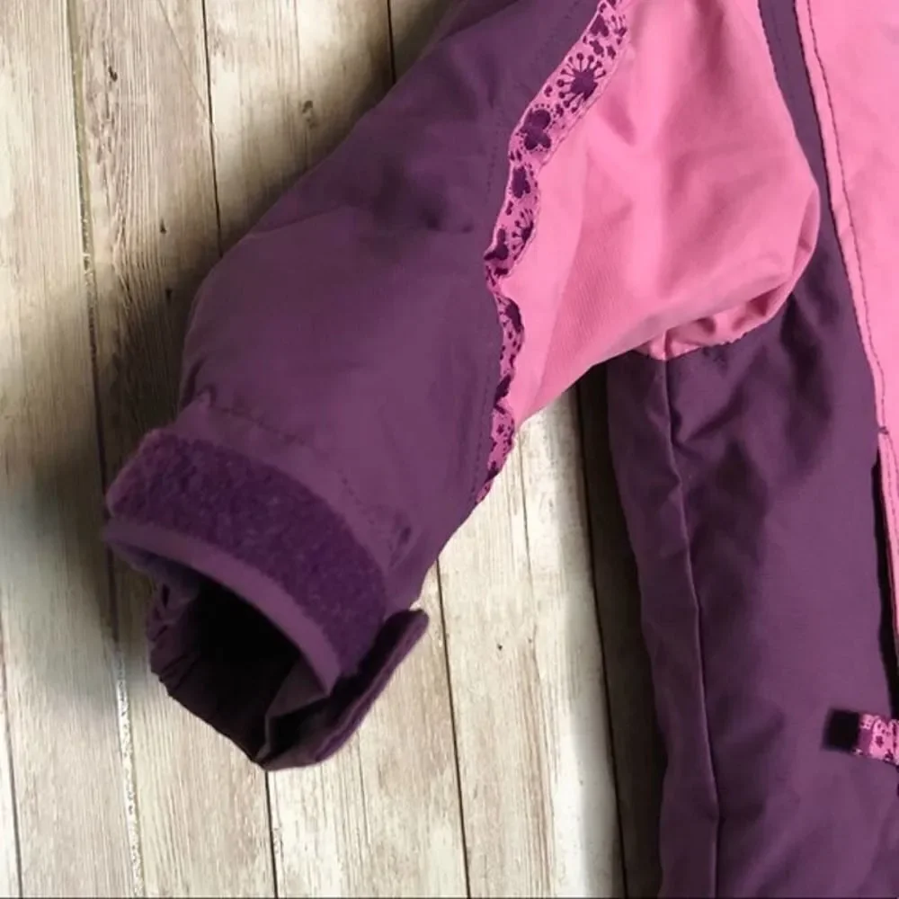 REI Toddler Pink & Purple Snow Jacket 12 months